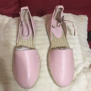 variable ankle strap espadrille flats